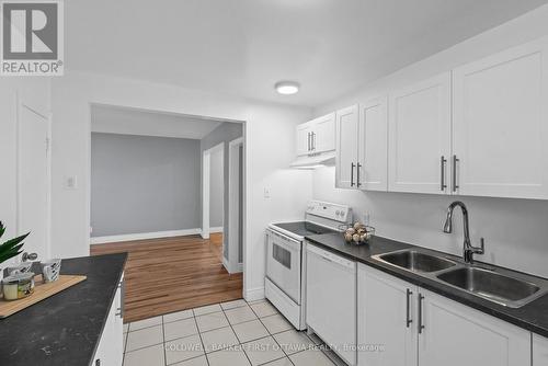 Deep dbl sink & all white appliances to match! - 1246 Kitchener Avenue, Ottawa, ON 