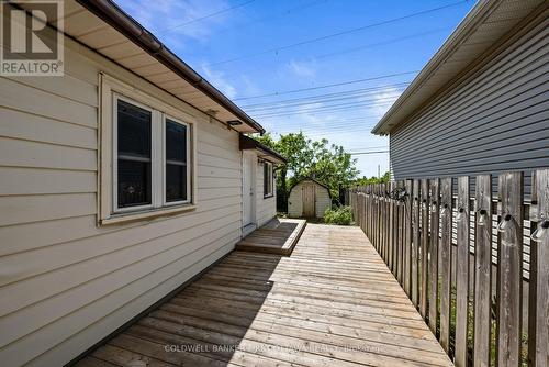 Full deck on right side of home leading to byard. - 1246 Kitchener Avenue, Ottawa, ON 