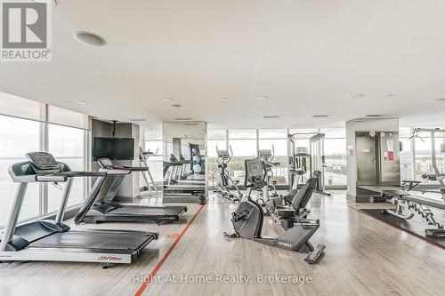 well equipped gym - 201 - 11 Bronte Road, Oakville (Br Bronte), ON 