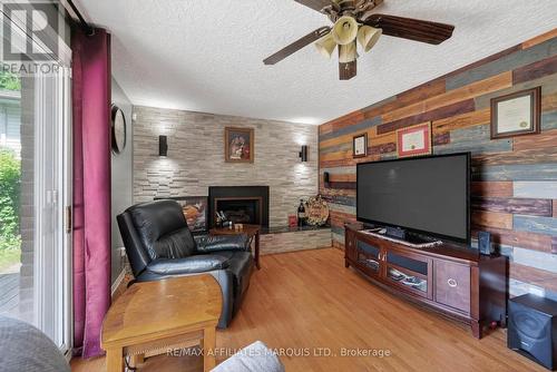 1329 Patricia Place, Cornwall, ON - Indoor Photo Showing Other Room With Fireplace