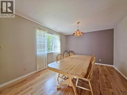4667 Lund Road, Quesnel, BC - Indoor Photo Showing Dining Room