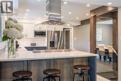 2172 Centre Road, Flamborough, ON - Indoor Photo Showing Kitchen With Upgraded Kitchen