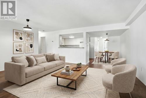 VIRTUALLY STAGED - 65 - 2530 Northampton Boulevard, Burlington, ON - Indoor Photo Showing Living Room