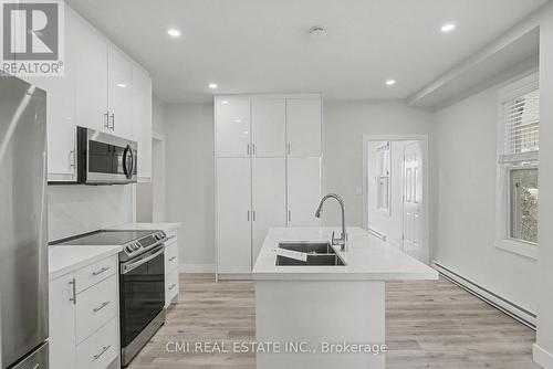 2546 Wilson Street, Hamilton, ON - Indoor Photo Showing Kitchen With Double Sink With Upgraded Kitchen