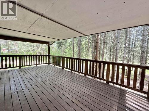 3416 Hayman Crescent, Quesnel, BC -  With Deck Patio Veranda With Exterior