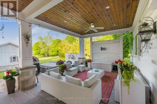 6195 Milburough Line, Burlington, ON - Outdoor With Deck Patio Veranda With Exterior