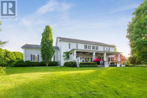 6195 Milburough Line, Burlington, ON - Outdoor With Deck Patio Veranda With Facade