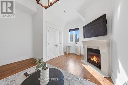 35 Normandale Crescent, Toronto, ON - Indoor Photo Showing Living Room With Fireplace