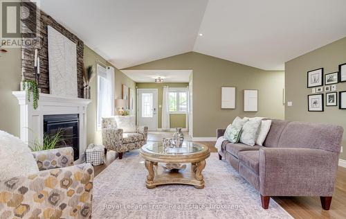 41 Cortland Way, Brighton, ON - Indoor Photo Showing Living Room With Fireplace