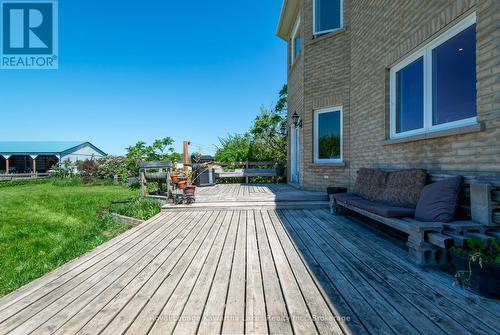 Deck off the kitchen - 2435 Elm Tree Road, Kawartha Lakes (Fenelon), ON 