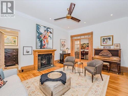 80 London Road W, Guelph (Exhibition Park), ON - Indoor Photo Showing Living Room With Fireplace