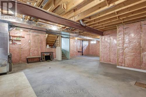 19 ORIOLE LANE, ST. THOMAS - BASEMENT - 19 Oriole Lane, St. Thomas, ON - Indoor Photo Showing Basement