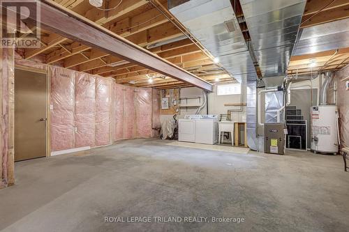 19 ORIOLE LANE, ST. THOMAS - BASEMENT - 19 Oriole Lane, St. Thomas, ON - Indoor Photo Showing Basement