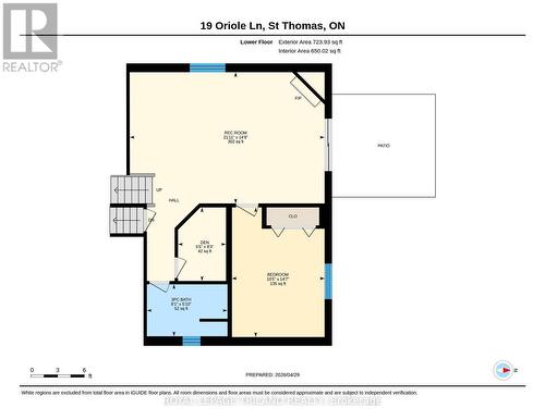 19 ORIOLE LANE, ST. THOMAS - FLOOPLAN LOWER - 19 Oriole Lane, St. Thomas, ON - Other