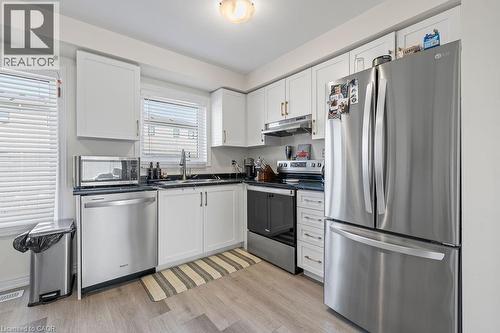 40 Radison Lane, Hamilton, ON - Indoor Photo Showing Kitchen With Double Sink