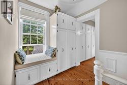 upstairs hallway and storage - 