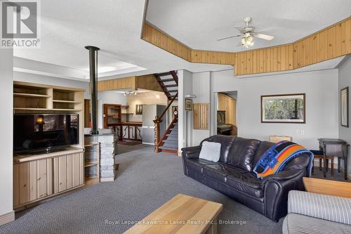 Rec room with loads of room and high ceilings - 153 Pleasant Point Road, Kawartha Lakes (Fenelon), ON - Indoor Photo Showing Living Room