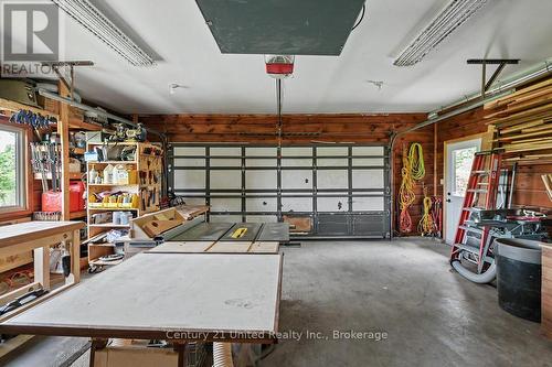 Attached 2 car garage - 65 Laplantes Road, Trent Lakes, ON 