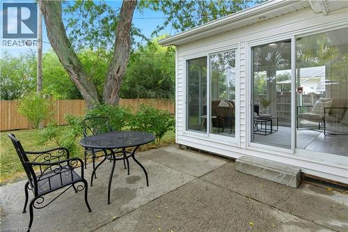 Concrete Patio - 278 Purnell Place, Burlington, ON 