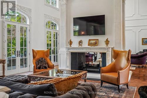 105 King Hills Lane, King, ON - Indoor Photo Showing Living Room With Fireplace