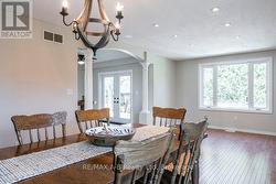 Formal Dining overlooking living room area - 