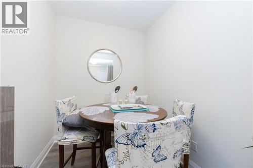 16 Concord Place Unit# 209, Grimsby, ON - Indoor Photo Showing Dining Room