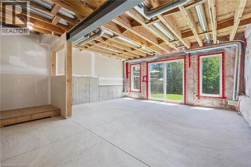 86 Upper Mercer Street, Kitchener, ON - Indoor Photo Showing Basement