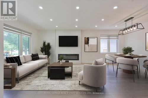Virtually Staged - 18 Celestine Drive, Toronto, ON 