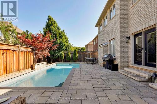 3456 Liptay Avenue, Oakville, ON - Outdoor With In Ground Pool With Deck Patio Veranda