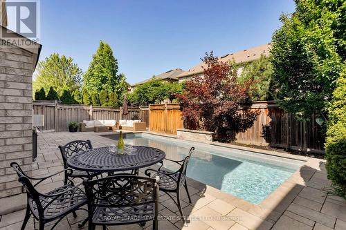 3456 Liptay Avenue, Oakville, ON - Outdoor With In Ground Pool With Deck Patio Veranda