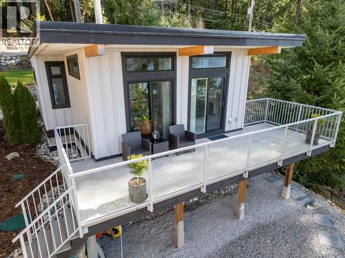 6101 -6099 Coracle Drive, Sechelt, BC - Outdoor With Deck Patio Veranda With Exterior