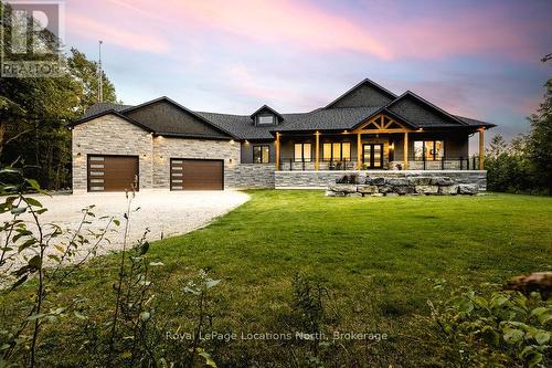 429540 8Th B Concession, Grey Highlands, ON - Outdoor With Deck Patio Veranda With Facade