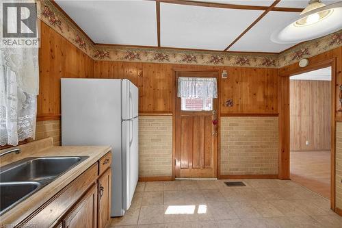 13 Brant Street, Hamilton, ON - Indoor Photo Showing Kitchen With Double Sink