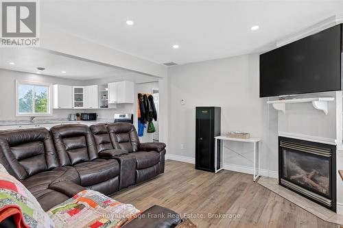 394 7Th Line Road, Douro-Dummer, ON - Indoor Photo Showing Living Room With Fireplace