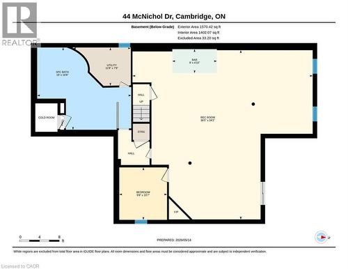 Lower - 44 Mcnichol Drive, Cambridge, ON - Other