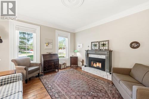65 Prince Edward Street, Brighton, ON - Indoor Photo Showing Living Room With Fireplace