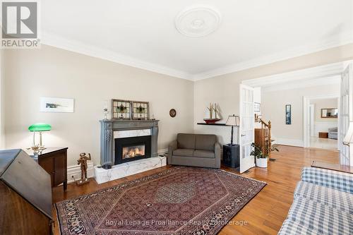 65 Prince Edward Street, Brighton, ON - Indoor Photo Showing Living Room With Fireplace
