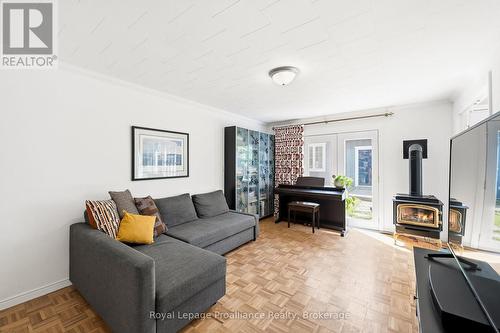 65 Prince Edward Street, Brighton, ON - Indoor Photo Showing Living Room With Fireplace