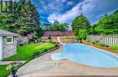 48 Lennox Crescent, Kitchener, ON - Outdoor With In Ground Pool