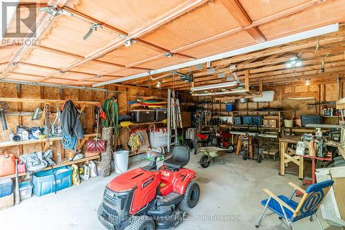 Garage Interior - 1123 Balmoral Lane, Highlands East (Glamorgan), ON - Indoor Photo Showing Garage