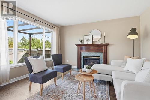 15 Halkirk Avenue, Ottawa, ON - Indoor Photo Showing Living Room With Fireplace