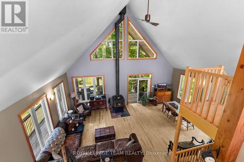 View from loft - 1622 Concession 4B, Lanark Highlands, ON - Indoor Photo Showing Other Room