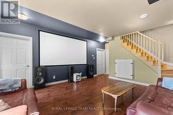 Basement theatre room - 