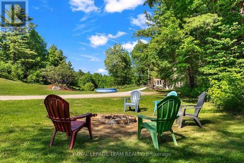 Fire pit sitting area - 1622 Concession 4B, Lanark Highlands, ON - Outdoor