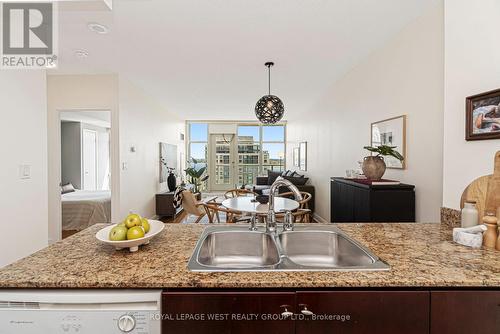 #1510 - 35 Mariner Terrace, Toronto, ON - Indoor Photo Showing Kitchen With Double Sink