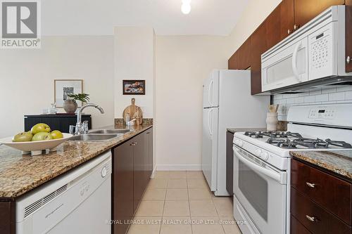 #1510 - 35 Mariner Terrace, Toronto, ON - Indoor Photo Showing Kitchen With Double Sink