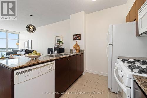#1510 - 35 Mariner Terrace, Toronto, ON - Indoor Photo Showing Kitchen With Double Sink