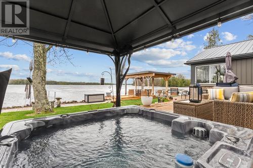 F - 1000 Garratt Road, Trent Hills, ON - Outdoor With Body Of Water With Deck Patio Veranda With Exterior