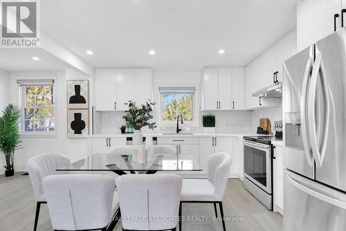 42 Rossland Road W, Oshawa, ON - Indoor Photo Showing Kitchen With Stainless Steel Kitchen With Upgraded Kitchen