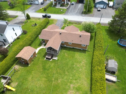 Photo aérienne - 11 Rue Des Ancêtres, Saint-Benoît-Labre, QC - Outdoor With View